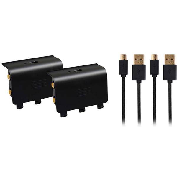 پک باتری ایکس باکس وان مدل TYX-532، W60X202 Dual Battery Pack For XBox One