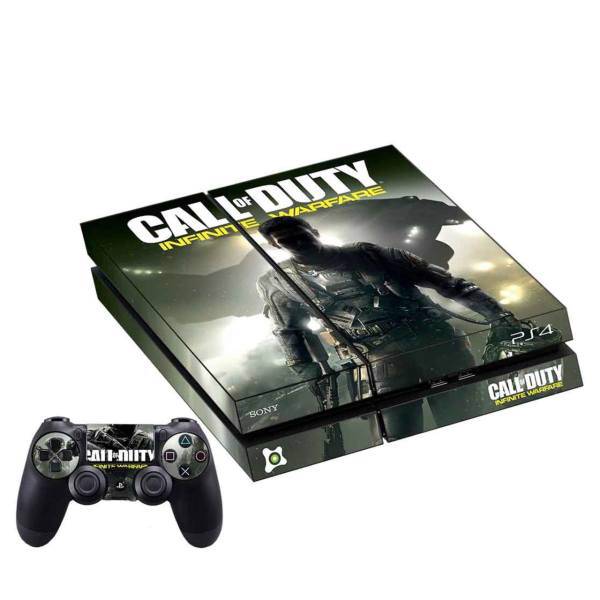 برچسب افقی پلی استیشن 4 آی گیمر طرح Call Of Duty، IGamer Call Of Duty PlayStation 4 Horizontal Cover