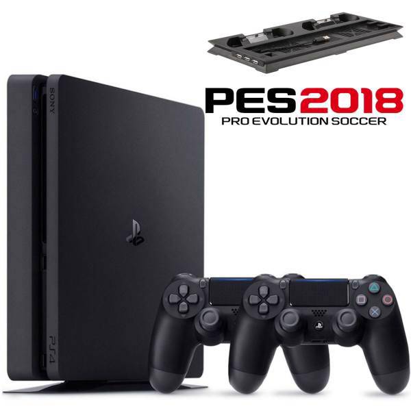 کنسول بازی سونی مدل Playstation 4 Slim کد CUH-2115B Region 1 - ظرفیت 1 ترابایت، Sony Playstation 4 Slim Region 1 CUH-2115B 1TB Game Console