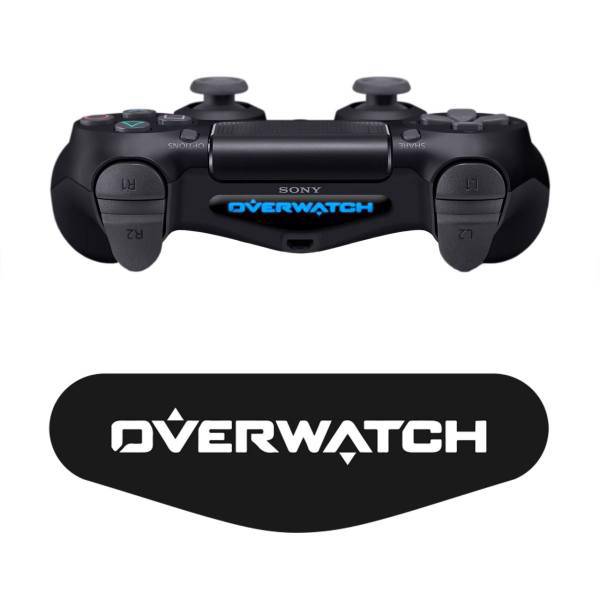 برچسب دوال شاک 4 آی‌ گیمر طرح OverWatch، iGamer OverWatch DualShock 4 Lightbar Sticker