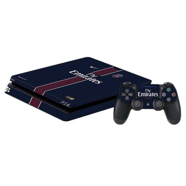 برچسب پلی استیشن 4 اسلیم آی گیمر طرح Paris Saint-Germain، Igamer Paris Saint-Germain Play Station 4 Slim Cover