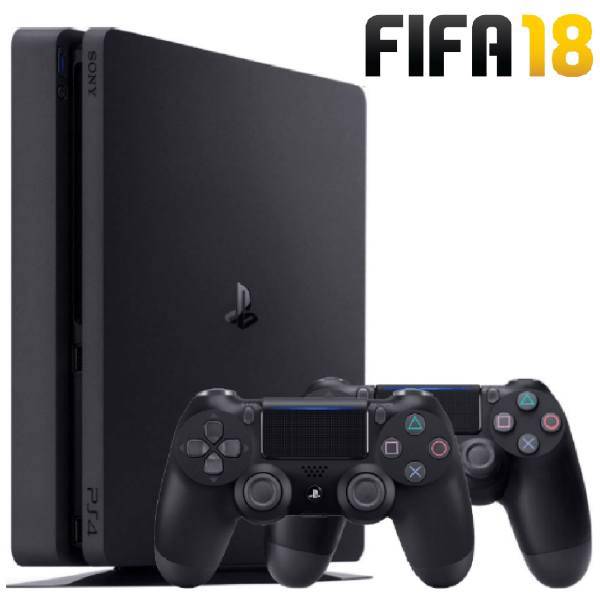 مجموعه کنسول بازی سونی مدل Playstation 4 Slim کد CUH-2115B Region 1 - ظرفیت 1 ترابایت، Sony Playstation 4 Slim Region 1 CUH-2115B 1TB Bundle Game Console