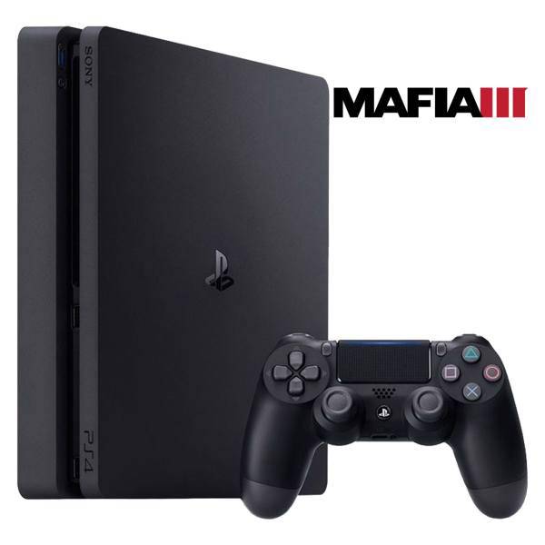 مجموعه کنسول بازی سونی مدل Playstation 4 Slim کد CUH-2016A Region 2 - ظرفیت 1 ترابایت، Sony Playstation 4 Slim Region 2 CUH-2016A 1TB Bundle Game Console