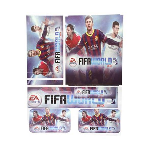 برچسب پلی استیشن 4 Fat مدل Fifa World Beta، Fifa World Beta PlayStation4 Fat Cover