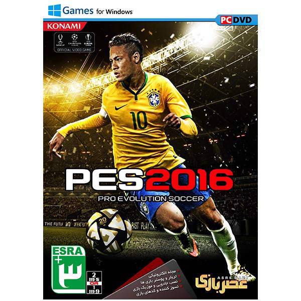 بازی کامپیوتری عصر بازی PES 2016 پرو ایوولوشن سوکر، Asrebazi PES 2016 Pro Evolution Soccer Game PC