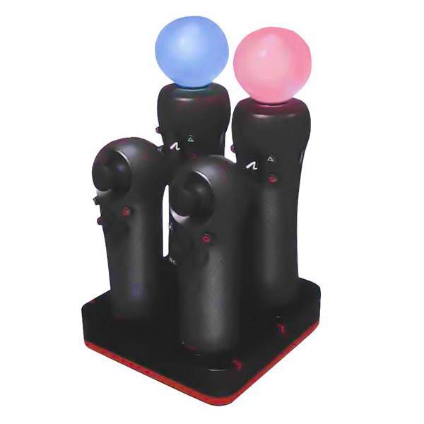 داک شارژ 4 عددی پلی استیشن موو مدل PG-PM012، Sony Playstation Move 4-in-1 Charging Stand PG-PM012