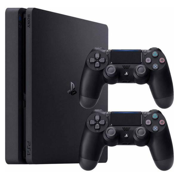 کنسول بازی سونی مدل Playstation 4 Slim کد CUH-2016B ریجن 2 - ظرفیت 1 ترابایت به همراه یک دسته اضافه، Sony Playstation 4 Slim Region 2 CUH-2016B 1TB Game Console Extra Controller