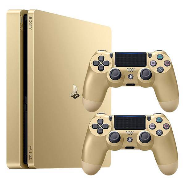 کنسول بازی سونی مدل Playstation 4 Slim کد CUH-2016A ریجن1 - ظرفیت 500 گیگابایت، Sony Playstation 4 Slim Region 1 CUH-2016A 500GB Game Console