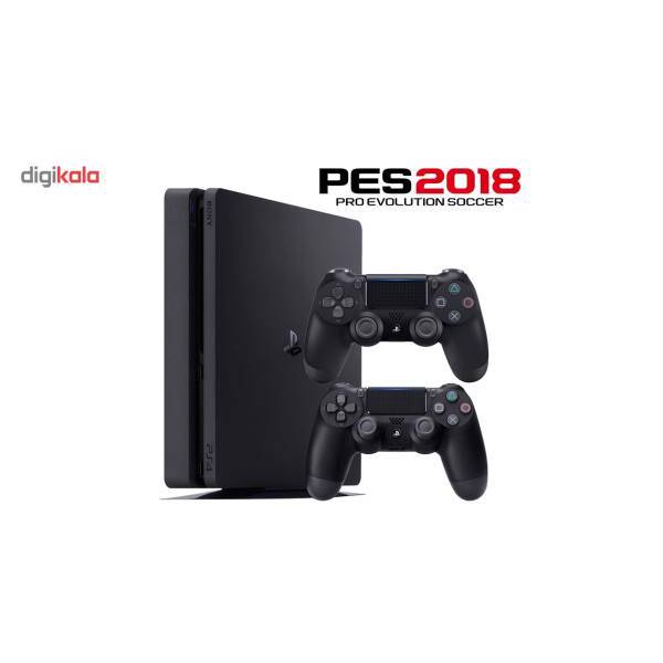 مجموعه کنسول بازی سونی مدل Playstation 4 Slim کد CUH-2016B Region 2 - ظرفیت 1 ترابایت، Sony Playstation 4 Slim Region 2 CUH-2016B 1TB Bundle Game Console