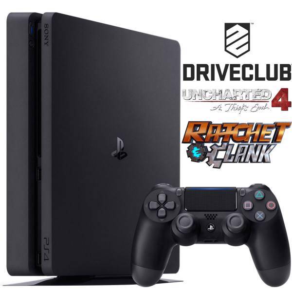 مجموعه کنسول بازی سونی مدل Playstation 4 Slim کد CUH-2016B ریجن 2 - ظرفیت 1 ترابایت، Sony Playstation 4 Slim Region 2 CUH-2016B 1TB Bundle Game Console