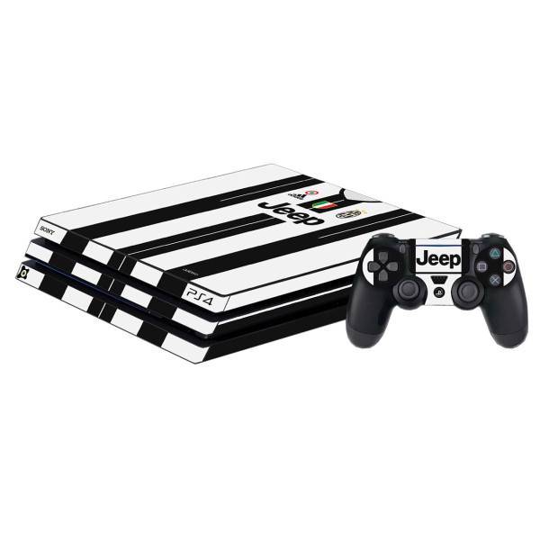 برچسب پلی استیشن 4 Pro آی گیمر طرح Juventus، IGamer Juventus Play Station 4 Pro Cover