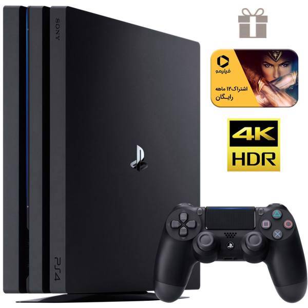 مجموعه کنسول بازی سونی مدل Playstation 4 Pro کد CUH-7116B Region 2 - ظرفیت 1 ترابایت، Sony Playstation 4 Pro Region 2 CUH-7116B 1TB Game Console