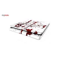 برچسب پلی استیشن 4 اسلیم- طرح Blood Blood Play Station 4 Slim Cover