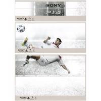 برچسب پلی استیشن 4 طرح Lionel Messi Lionel Messi PlayStation 4 Cover
