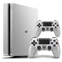 مجموعه کنسول بازی سونی مدل Playstation 4 Slim Glacier White کد CUH-2116A ریجن 2 - ظرفیت 500 گیگابایت Sony Playstation 4 Slim Region 2 CUH-2016A 500GB Game Console With Two Controllers