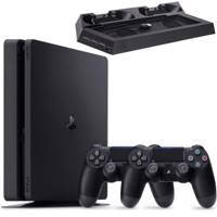 کنسول بازی سونی مدل Playstation 4 Slim کد CUH-2116B Region 2 - ظرفیت 1 ترابایت Sony Playstation 4 Slim Region 2 CUH-2116B 1TB Game Console