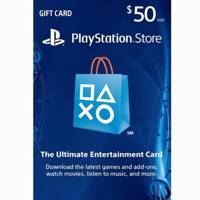 گیفت کارت 50 دلاری پلی استیشن نتورک آمریکا Play Station Network PSN 50 Usd Gift Card US