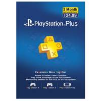 گیفت کارت پلی استیشن پلاس - عضویت سه ماهه PlayStation Plus Gift Card - 3 Months Membership