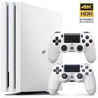 مجموعه کنسول بازی سونی مدل Playstation 4 Pro Glacier White کد CUH-7116B Region 2 - ظرفیت 1 ترابایت Sony Playstation 4 Pro Glacier White Region 2 CUH-7116B 1TB Game Console Bundle