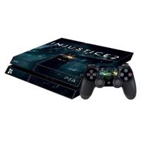 برچسب افقی پلی استیشن 4 آی گیمر طرح Injustice 2 IGamer Injustice 2 Play Station 4 Horizontal Cover