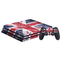 برچسب افقی پلی استیشن 4 پرو گراسیپا طرح U.K Grasipa U.K PlayStation 4 Pro Horizontal Cover