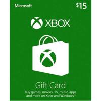 گیفت کارت 15 دلاری ایکس باکس آمریکا Xbox 15 USD Gift Card