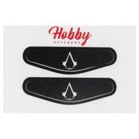 برچسب دوتایی دوال شاک 4 هابی طرح Assassins Creed Logo Hobby Assassins Creed Logo DualShock 4 Double Lightbar Sticker
