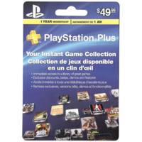 گیفت کارت 49 دلاری پلی استیشن عضویت 1 ساله PlayStation 49 Dollars Gift Card 1 Year Membership