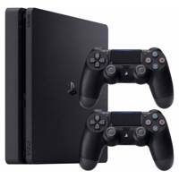 کنسول بازی سونی مدل Playstation 4 Slim کد CUH-2016B ریجن 2 - ظرفیت 1 ترابایت به همراه یک دسته اضافه Sony Playstation 4 Slim Region 2 CUH-2016B 1TB Game Console Extra Controller