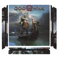برچسب پلی استیشن 4 اسلیم آی گیمر مدل گاد آف وار Igamer God Of War PlayStation Slim Cover