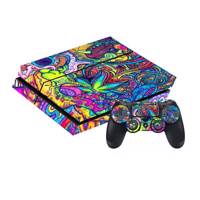 برچسب پلی استیشن 4 Fat پلی اینفینی مدل mainstream Play infini mainstream Play Station 4 Fat Cover